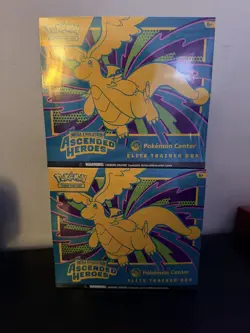 ASCENDED HEROES POKEMON CENTER PC EXCLUSIVE ETB POKEMON TCG SEALED NEW LOT OF 2 - Image 1