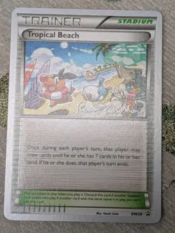 2011 Pokemon World Championships Tropical Beach BW28 The Truth Black Star Promo - Image 1