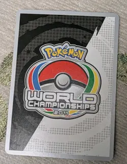 2011 Pokemon World Championships Tropical Beach BW28 The Truth Black Star Promo - Image 2