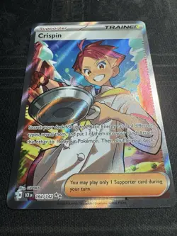 Crispin - 164/142 - SV07: Stellar Crown Ultra Rare Pokemon TCG - Image 2