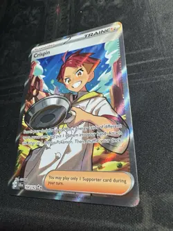 Crispin - 164/142 - SV07: Stellar Crown Ultra Rare Pokemon TCG - Image 3