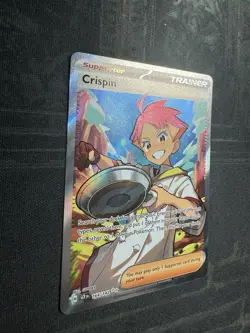 Crispin - 164/142 - SV07: Stellar Crown Ultra Rare Pokemon TCG - Image 4