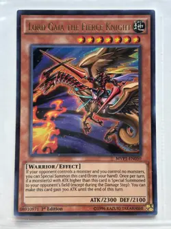 Yu-Gi-Oh Lord Gaia the Fierce Knight MVP1-EN050 Ultra Rare 1st Edition NM - Image 1