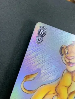 Weiss Schwarz Disney 100 Dds/S104-018S lion prince simba SR - Image 3