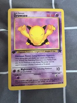 Lot Of 4 Pokemon TCG Team Rocket 1st Edition Vintage Cards- Grimer Drowzee MP - Image 2