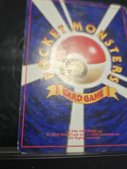 Sabrina's Jynx Pokemon Card Japanese Game Nintendo Rare No.124 BANNED ART Gym - Image 4