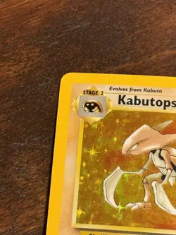 Pokemon TCG Kabutops Holo Rare Unlimited Card 9/62 Fossil - Image 2