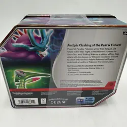 Pokemon Trading Card Games Paradox Destinies Iron Leaves ex Tin Sealed - Image 4