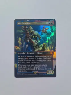 Vivi Ornitier - Foil - Full Art - Borderless - NM - MTG - Final Fantasy FIN - Image 1