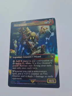 Vivi Ornitier - Foil - Full Art - Borderless - NM - MTG - Final Fantasy FIN - Image 2