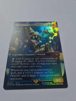 Vivi Ornitier - Foil - Full Art - Borderless - NM - MTG - Final Fantasy FIN - Image 3