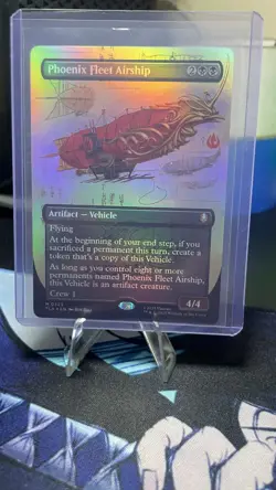 Phoenix Fleet Airship (Borderless) Avatar: The Last Airbender Foil - Image 1