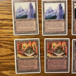 MTG: Chronicles 4X Urza’s Tower, Urza’s Power Plant, Urza’s Mine - Urzatron NM - Image 2