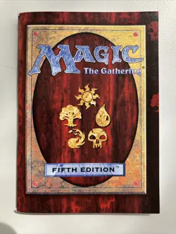 Magic The Gathering FIFTH EDITION RULEBOOK MTG - Image 1