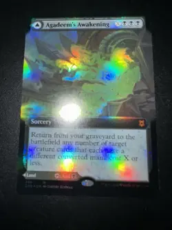 FOIL Agadeem’s Awakening / Agadeem, The Undercrypt Extended Art Foil NM - Image 2