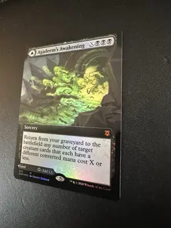FOIL Agadeem’s Awakening / Agadeem, The Undercrypt Extended Art Foil NM - Image 4