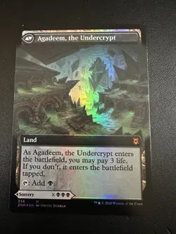 FOIL Agadeem’s Awakening / Agadeem, The Undercrypt Extended Art Foil NM - Image 5