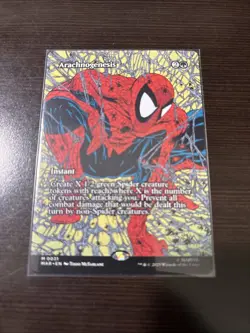 Arachnogenesis (Borderless) Marvel Universe Eternal-Legal Regular - Image 1