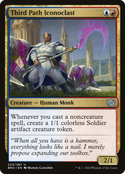 Third Path Iconoclast (FOIL) x1 - MTG The Brothers' War BRO #223 - Image 1