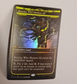 Boseiju, Who Shelters All Neon Ink FOIL NM Secret Lair MTG Magic the Gathering - Image 1