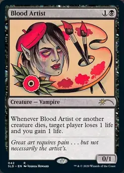1x Blood Artist (042) NM-Mint, English Secret Lair MTG Magic - Image 1