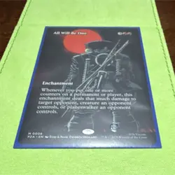 #0008 All Will Be One (Enchantment) (Red) MTG: Magic The Gathering 2023 - Image 1