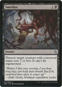 4 x Smother - Zendikar vs. Eldrazi - Uncommon - Near Mint - Image 1