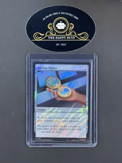 MTG Arcane Signet (Surge Foil) #57 Teenage Mutant Ninja Turtles Commander - Image 1
