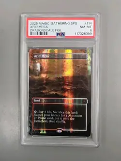 Arid Desert Dragonscale Foil PSA 8 - POP 6 - Image 1