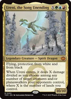 Ureni, the Song Unending [Tarkir: Dragonstorm] Near Mint - Image 1