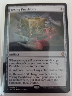 MTG, Vexing Puzzlebox Commander Legends: Battle for Baldur's Gate Regular NM - Image 1