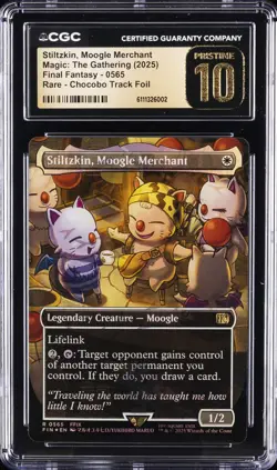 2025 MAGIC: THE GATHERING #0565 STILTZKIN, MOOGLE MERCHANT CGC 10 PERFECT - Image 1