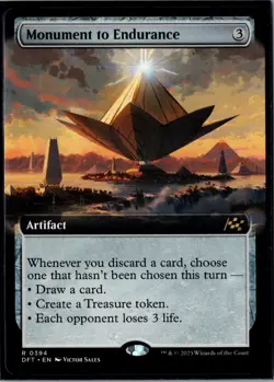 Monument to Endurance (Extended Art) Normal R Aetherdrift 394 NM - Image 1