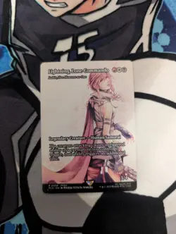 Lightning, Lone Commando - Isshin #0054 (Borderless) MTG FINAL FANTASY - Image 1