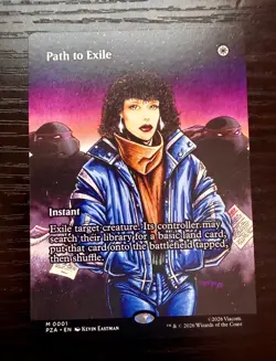 Path to Exile (Borderless) 0001 PZA Teenage Mutant Ninja Turtles TMNT - MTG NM/M - Image 1