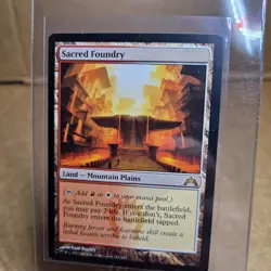 MTG Sacred Foundry - Gatecrash - LP - Image 3