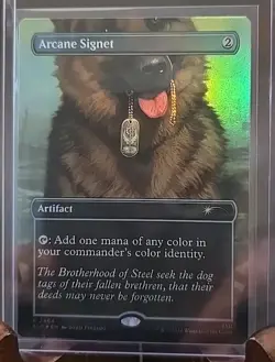 Arcane Signet Secret Lair Drop: Fallout MTG Foil Near Mint - Image 3