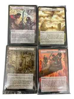 MTG Duskmourn Archenemy Complete Set Sealed Set of 4 Magic The Gathering Lot - Image 1