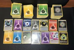 Pokemon TCG Vintage Energy card lot 600+ cards - Image 4