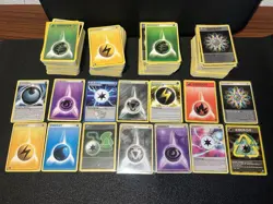 Pokemon TCG Vintage Energy card lot 600+ cards - Image 5