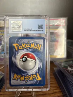 CGC 9 Clefairy 6/130 Holo SWIRL 💫 Base Set 2 Pokemon Card - Image 3
