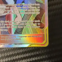 Pokemon Red & Blue MINT TAG TEAM Trainer Full Art Ultra Rare Holo 234/236 - Image 2