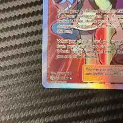 Pokemon Red & Blue MINT TAG TEAM Trainer Full Art Ultra Rare Holo 234/236 - Image 3