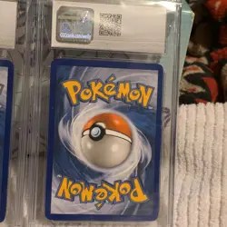 Pokemon EX UNSEEN FORCES Poliwag/Poliwhirl Reverse Holo STAMP | CGC 9.5 | ERROR - Image 5