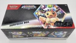 Pokemon TCG Scarlet and Violet Prismatic Evolutions Surprise Box Factory Sealed - Image 2