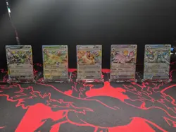 Pokemon Tera ex Holo Card Lot Bulk Umbreon Leafeon Eevee Espeon Vaporeon PRE 131 - Image 1