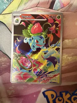Ivysaur IR 134/132 Pokemon TCG Mega Evolution English Illustration Rare - Image 4