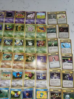 90’s Vintage Pokemon TCG Japanese Lot(61) Base, Jungle, Fossil, Etc LP-MP - Image 3