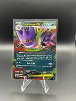 Pokemon TCG Mega Gengar Ex 056/094 Phantasmal Flames Near Mint - Image 1