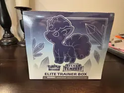 Pokemon TCG: Sword & Shield - Silver Tempest ETB Elite Trainer Box New Sealed - Image 1